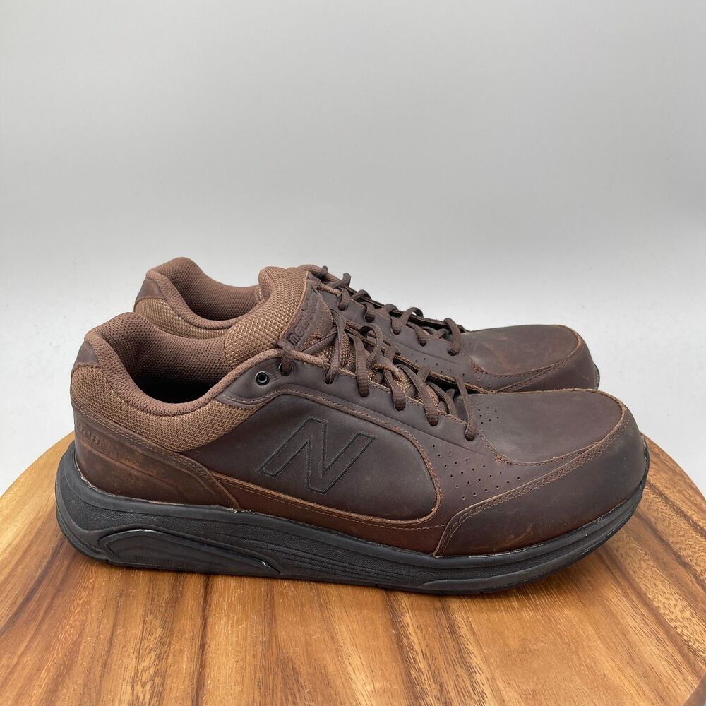 New Balance 928v3 Shoes Mens Size 14 D Brown Leather Casual Walking Sneakers
